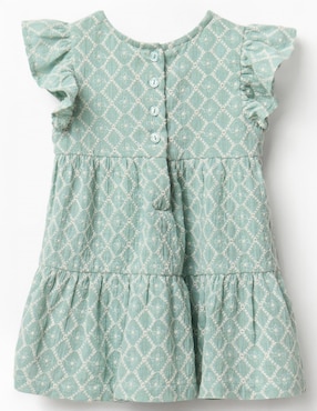 Vestido Sfera manga cap para bebé niña