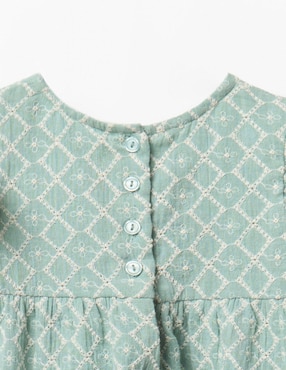 Vestido Sfera manga cap para bebé niña