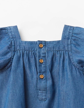 Vestido Sfera manga amplia para bebé niña