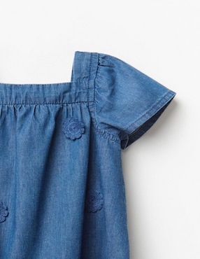 Vestido Sfera manga amplia para bebé niña