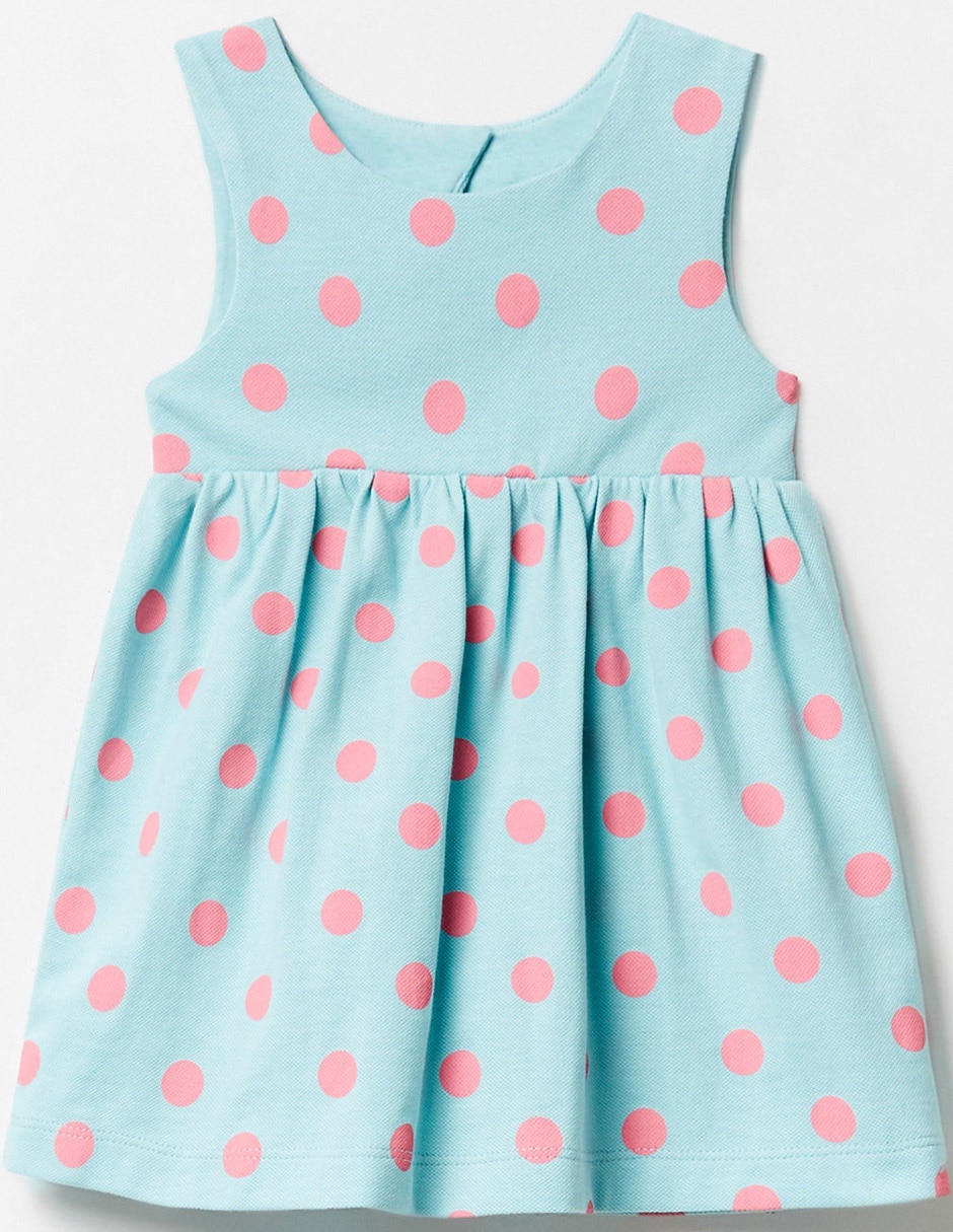 Vestido Volantes Vestido Turquesa Sfera Vestido Sfera Para Bebé